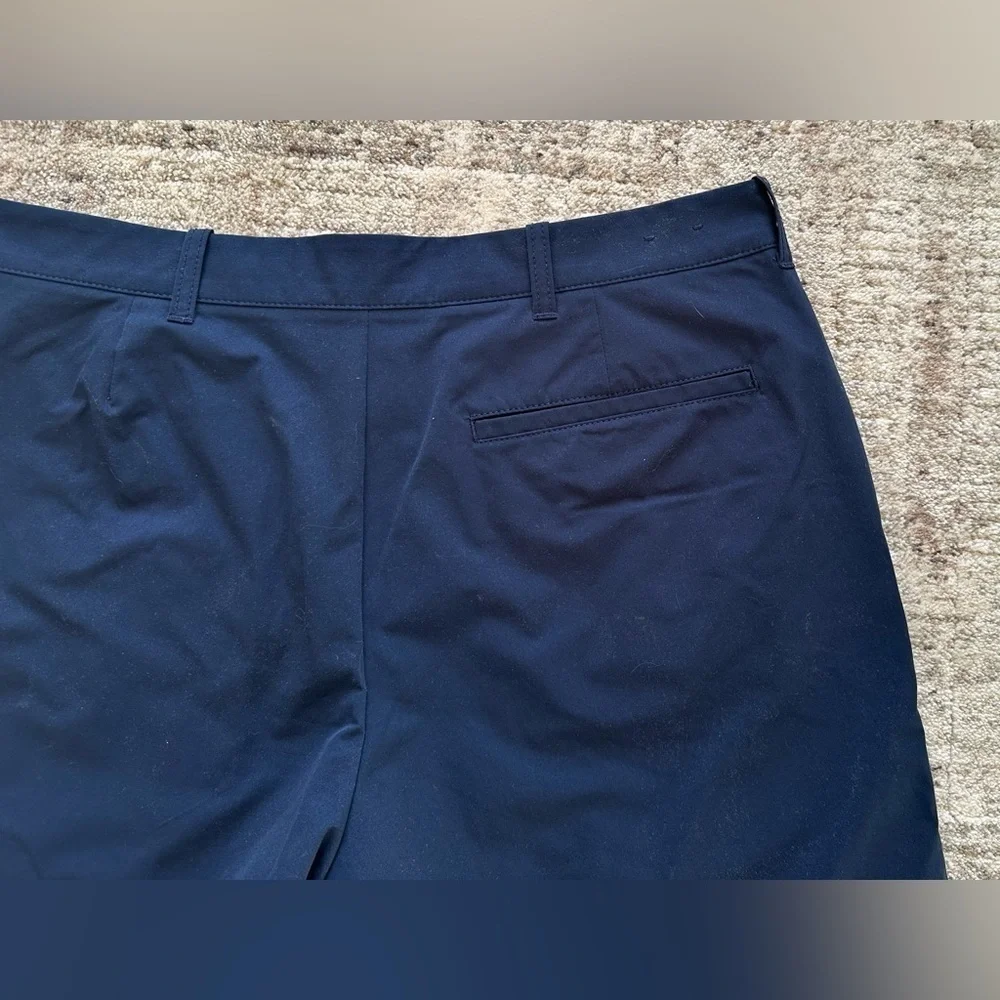 J Crew Men’s 9” Navy Shorts - Size 32 - Snap Button/Zip Closure